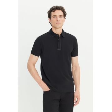 Tricou polo uni - Negru