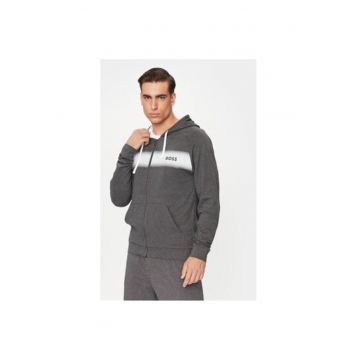 Bluza barbati -  303356613 - Bumbac - Gri