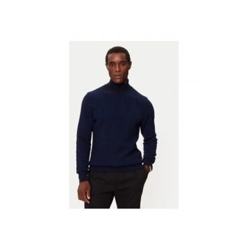 Bluza barbati -  304238772 - Bumbac/Lana - M INTL - Albastru