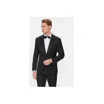 Costum Barbati -  303391201 - Lana - Viscoza - Negru