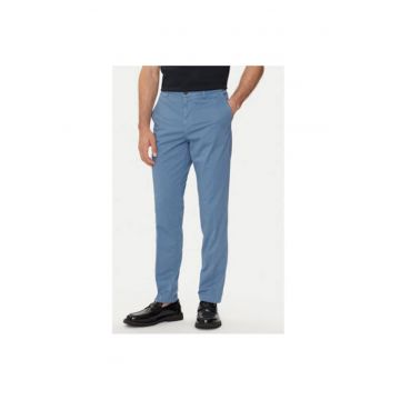 Pantaloni barbati -  303673789 - Bumbac - Albastru