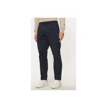 Pantaloni Barbati -  304238161 - Bumbac - Elastan - Albastru