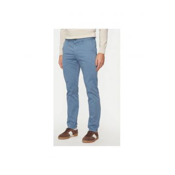 Pantaloni Barbati -  304242182 - Bumbac - Elastan - Albastru