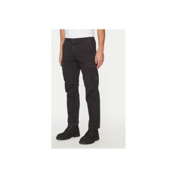 Pantaloni Barbati -  304242625 - Bumbac - Elastan - Negru