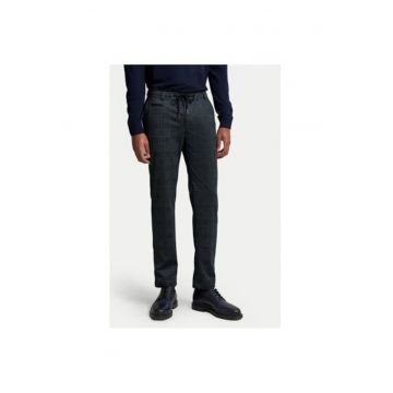 Pantaloni barbati -  304798573 - Poliester/Viscoza - Albastru