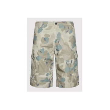 Pantaloni scurti barbati -  300977743 - Bumbac - Verde