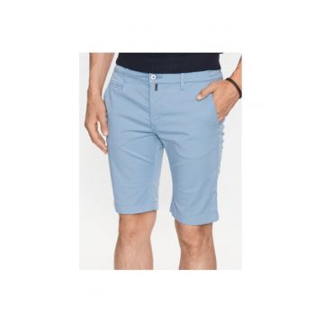 Pantaloni scurti barbati -  302454846 - Bumbac - 38 EU - Albastru
