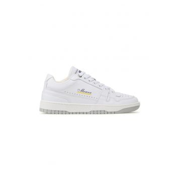 Pantofi barbati -  52426 - Piele naturala - Alb