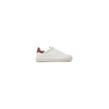Pantofi sport barbati  304788178 - Piele naturala - Alb