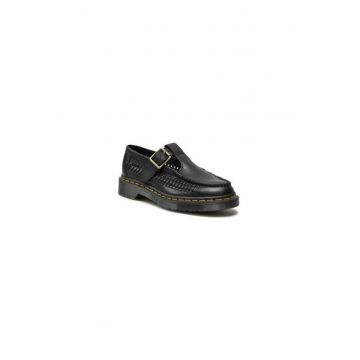 Pantofi unisex  Piele naturala - Negru