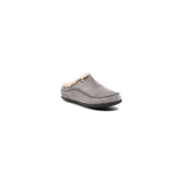 Papuci barbati  209525694 - Piele naturala - 40 EU - Gri