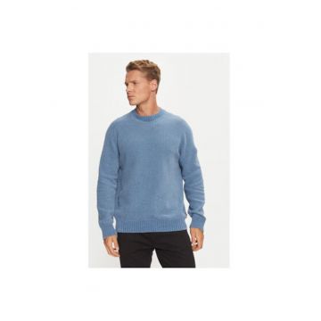 Pulover barbati -  304243028 - Bumbac - Albastru