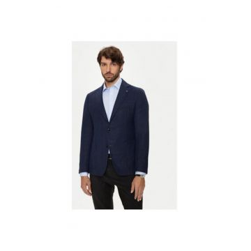 Sacou barbati -  304018640 - Poliester/Lana - Albastru