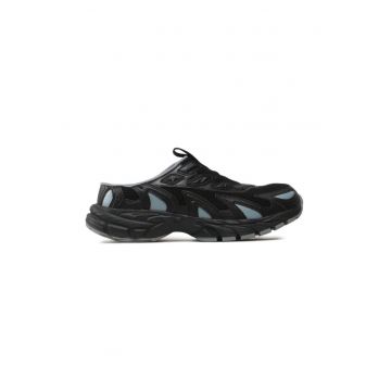 Slapi barbati -  50347 - Piele ecologica - Negru