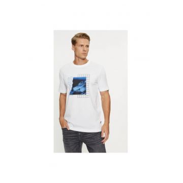 Tricou barbati -  302796175 - Bumbac - Alb