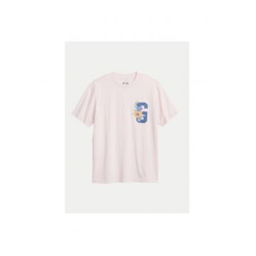 Tricou barbati -  304508851 - Bumbac - Roz
