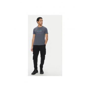 Tricou barbati -  305301642 - Bumbac - Gri