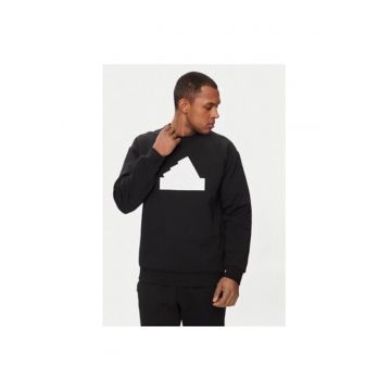 Bluza barbati -  303488147 - Bumbac/Poliester reciclat - Negru