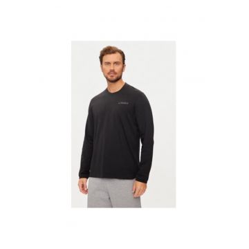 Bluza barbati -  303533090 - Bumbac organic/Lyocell - Negru