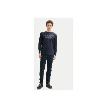 Bluza barbati -  304210921 - Bumbac - Albastru