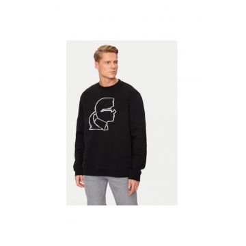 Bluza barbati -  304305368 - Bumbac/Poliester - Negru