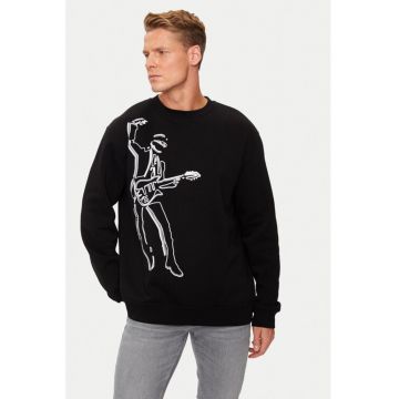 Bluza barbati -  304305375 - Bumbac/Poliester - M INTL - Negru