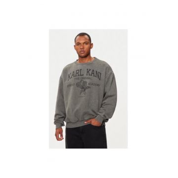 Bluza barbati -  304487392 - Bumbac/Poliester - Gri