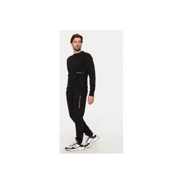 Bluza barbati -  304612343 - Bumbac - Negru