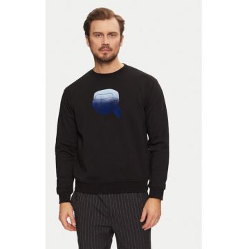 Bluza barbati -  304613043 - Bumbac organic - Negru