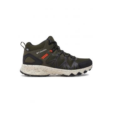 Bocanci trekking barbati  303978068 - Piele naturala - Verde