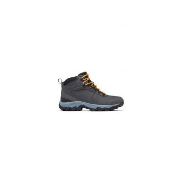 Bocanci trekking barbati  303981624 - Piele naturala - Gri