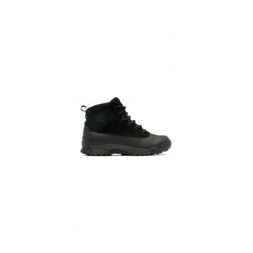 Bocanci trekking barbati  304096150 - Piele naturala - Negru