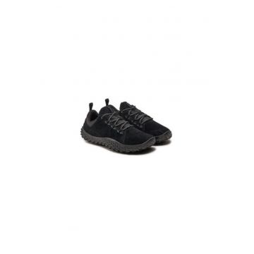 Bocanci trekking barbati  304345326 - Piele naturala - 40 EU - Negru