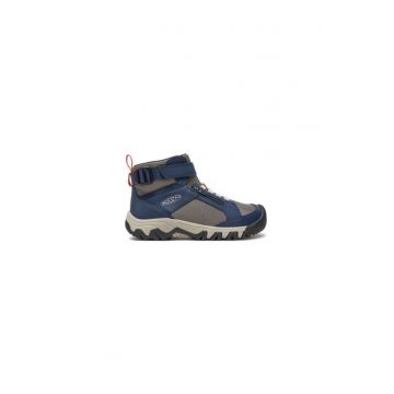 Bocanci trekking barbati  304757686 - Textil - Albastru