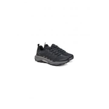 Bocanci trekking barbati  305173454 - Textil - Negru