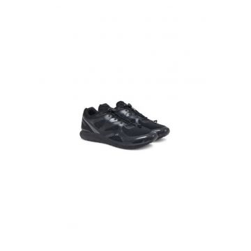 Bocanci trekking barbati  305173669 - Textil - Negru