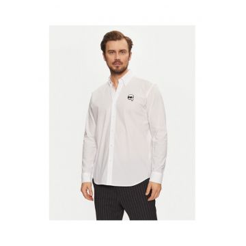 Camasa barbati -  305240835 - Bumbac - Alb - Alb