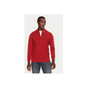 Cardigan barbati -  304463808 - Bumbac - 2XL INTL - Negru