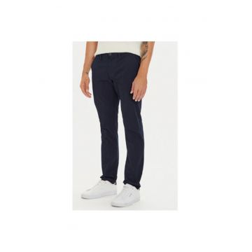 Pantaloni barbati -  304183034 - Bumbac - Albastru