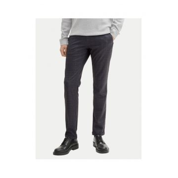 Pantaloni barbati -  304546112 - Poliester - Gri - Gri