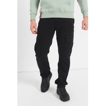 Pantaloni cargo cu talie medie Agent