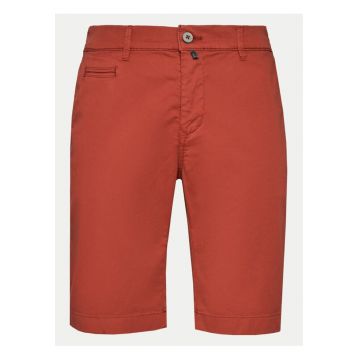 Pantaloni scurti barbati -  303668914 - Bumbac - Rosu