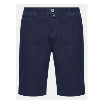 Pantaloni scurti barbati -  303668976 - Bumbac - Albastru