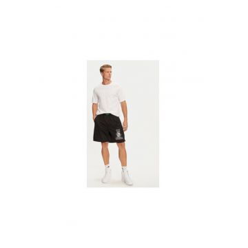 Pantaloni scurti barbati -  304505188 - Poliester - Negru