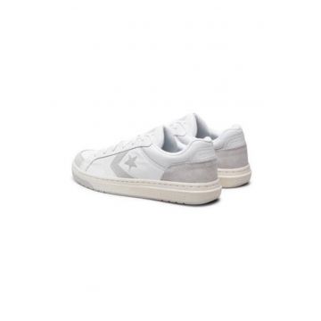 Pantofi sport barbati  Piele naturala - Alb - Alb