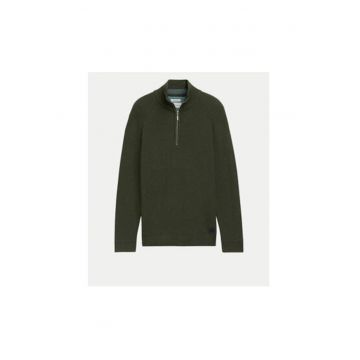Pulover barbati -  304210679 - Bumbac - Verde