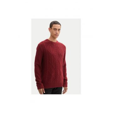 Pulover barbati -  304210884 - Bumbac/Acril - Negru