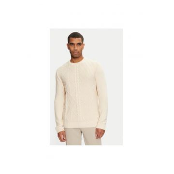Pulover barbati -  304210891 - Bumbac/Acril - M INTL - Bej