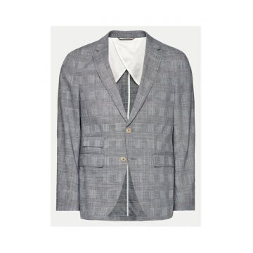 Sacou barbati -  303668150 - Lyocell/Poliester - Gri - Gri