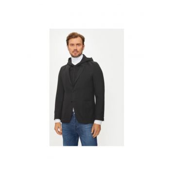Sacou barbati -  304305443 - Poliester/Bumbac - Negru